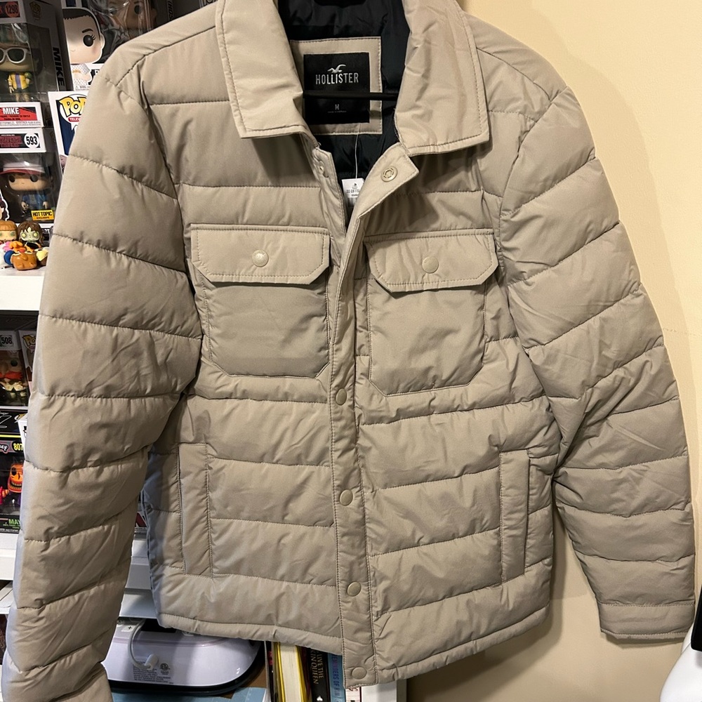 Hollister men’s Medium quilted jacket